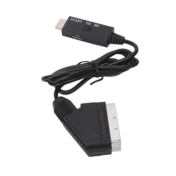 SCART till HD Multimedia Interface Adapter 720P 1080P Switchable Full HD Video Converter för Xbox DVD Set Top Box