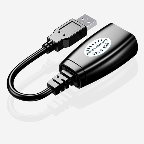 USB Rj45 Netværk Ethernet Lan Kabel Forlænger Professionel Bærbar 50m Signalforstærker