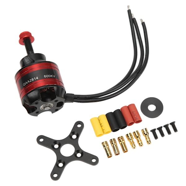 2814 600KV Borstlös Motor för Fjärrkontroll Fast Vingad Drone 14 Poler Borstlös Motor Del CCW