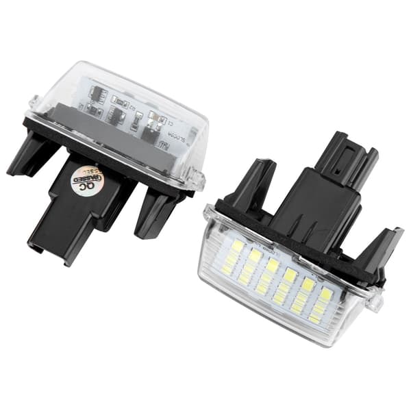 2 stk. 18 LED Perler Nummerplade LED Lys Lampe Passer til Toyota