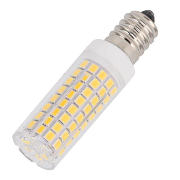 E14 Maispære 1000LM 102LED Dimbar lyspære Ingen flimmer for lysekrone Bordlampe110V 10W Varm hvit