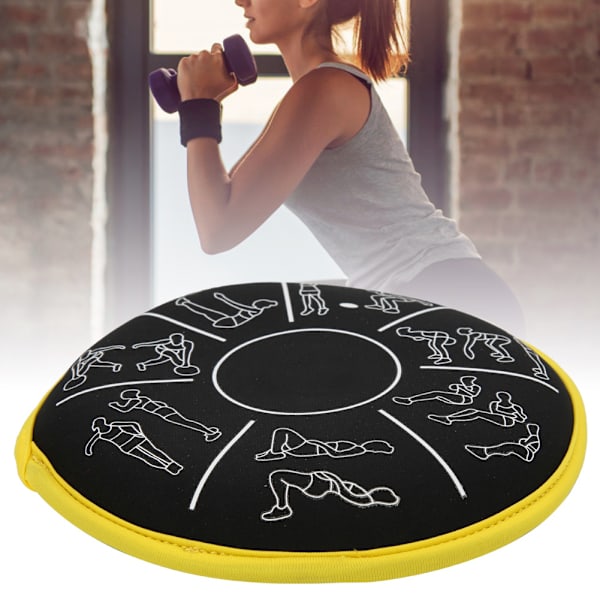 Træningssandpose Elastisk Dobbeltsidet Tykt Neopren Fitness Sand til Træning (Gul Side 1KG )