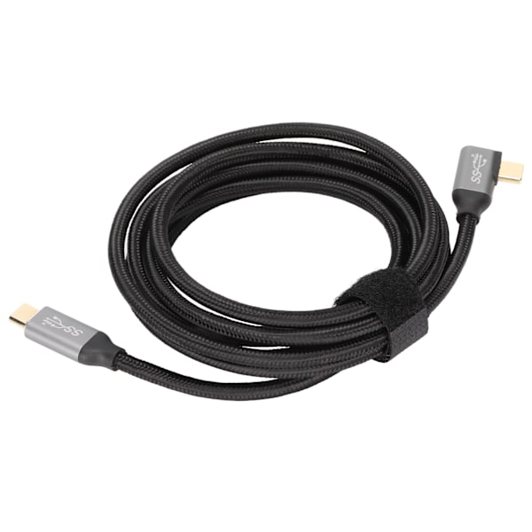 2m 100W 4K Retvinklet 5A Type C PD Kabel til Huawei Telefoner Tablets USB C til USB C Kabel