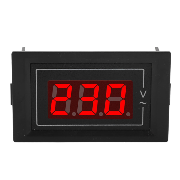 AC-displaymätare Digital spänningsmonitor Liten panel 1-fas Voltmeter Multimeter AC60-500V