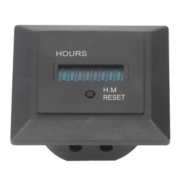 Timräknare Digital Display Timer Timräknare Mätare 0‑999999H 59M för Industri 100‑240V AC