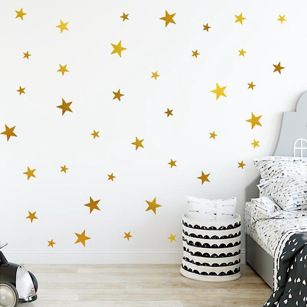 Stjärnstickers, Övrigt, Guld, 20*30cm