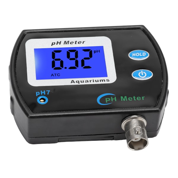 PH-meter LCD-storskærm med baggrundsbelysning Vandkvalitetstester Ledningsevne PH-meter Tester EU-stik 230-240V