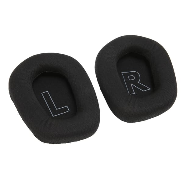 Øreputer Pustende Komfortable Elastiske Erstatningsøreputer for Logitech G733 Hodetelefoner Svart