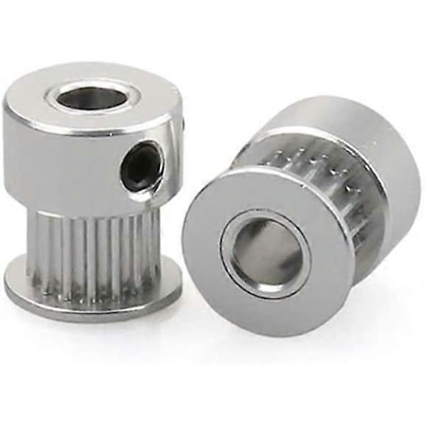 PCS 2GT 20 Tænder 5mm Timing Remhjul til 3D Printer