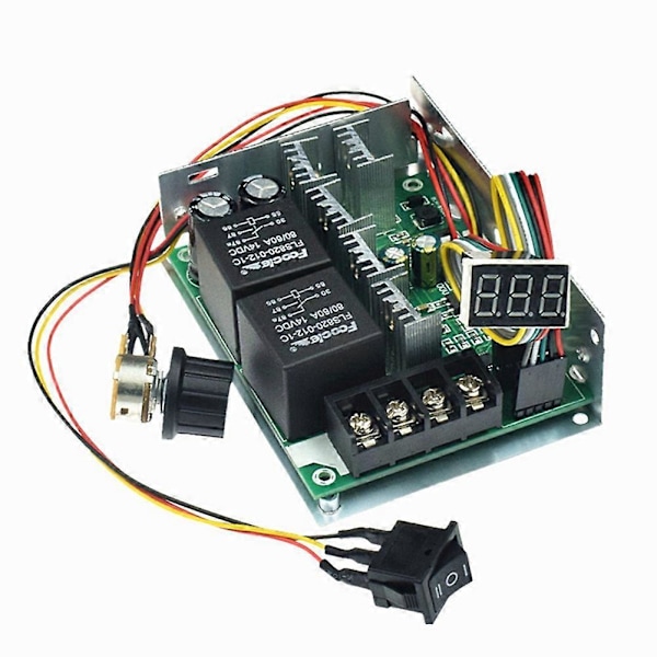 PWM DC Motor Hastighedsregulator Digital Display 0- Input MAX 60A