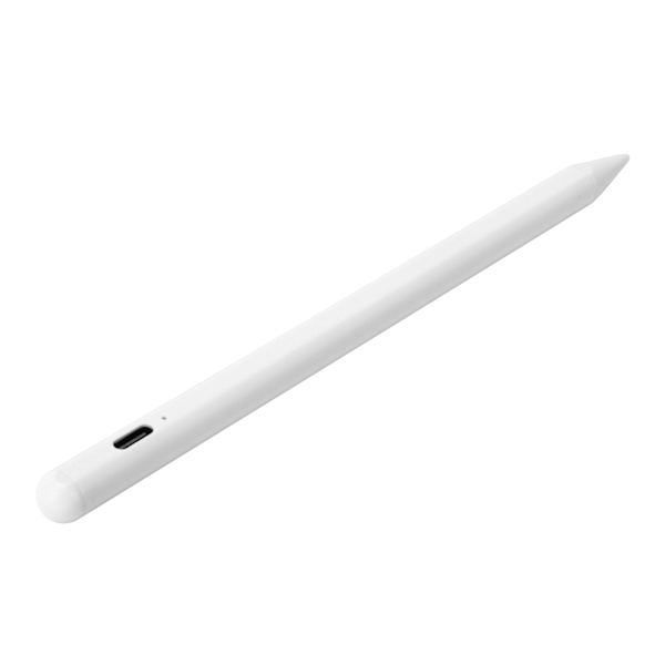 Aktiv stylus kapasitiv skjermmaling Anti-Mistouch Spiral Nib Tegnebrett Penselk10 Hvit