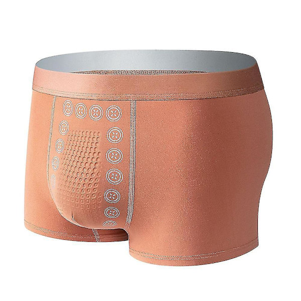 Magneettiterapia miesten alusvaatteet, 6 kpl XL - 1 kpl oranssi