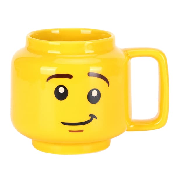 Keramisk kopp gul tecknad vattenkopp 300 ml kaffe mjölk te mugg present till hemkontoret
