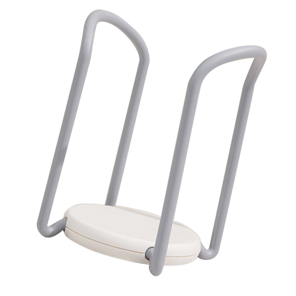 Skål Organizer Flera Funktioner Retractable Diskställ för Kök Bänk Grå och Vit