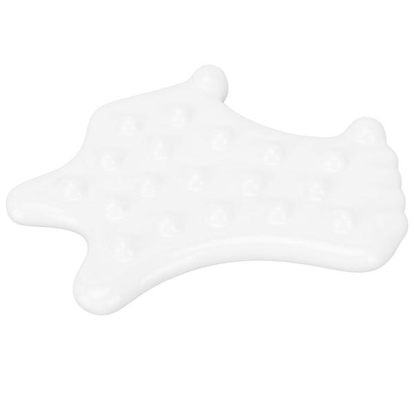 Skin Gua Sha Board Verenkiertoa parantava Multi hierontapisteitä Keraaminen kaavinlevy kasvoille Selkä jalat