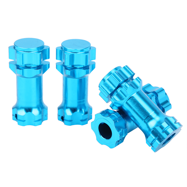 4 st 30 mm/1,2 tum förlängningsadapter tillbehör passar för HSP 94087 94762 1:8 RC bil blå