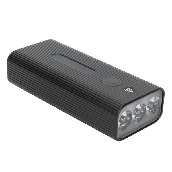 USB 3LED sykkellykt med baklys USB-lading styrelys tilbehør IPX5 vanntett