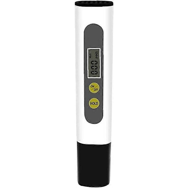 Digitalt PH-meter Tds-meter Vandkvalitetstester LCD-skærm Tester Pen-pen med to taster til drikkevand Svømmepøl Tank