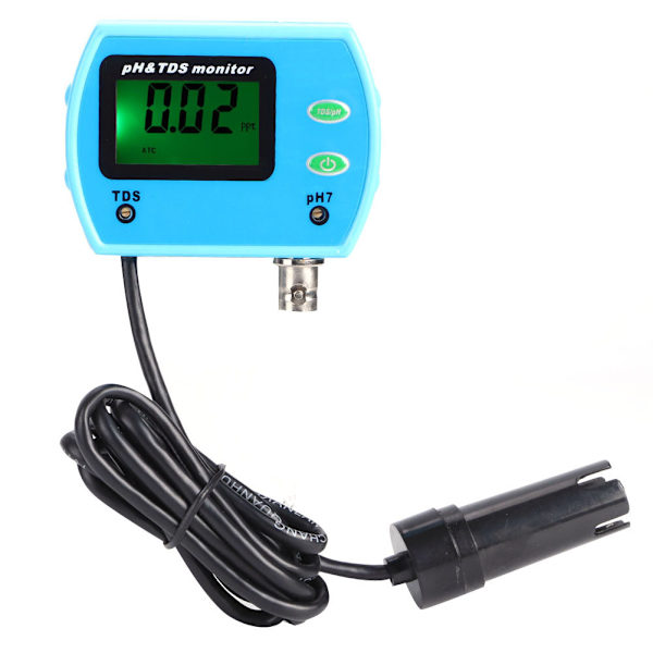 PH-9851 LCD-vattenkvalitetsanalysator PH/TDS-monitor testinstrument EU-kontakt 230-240V