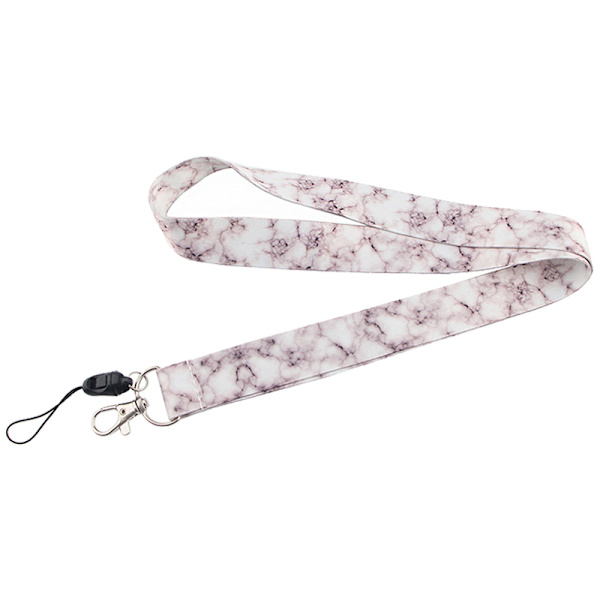 Tyylikäs ja kaunis polyester-avaimenauha matkapuhelimelle, bussikortille, työkortille, KP50