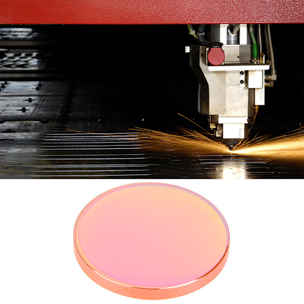 20 mm diameter laserfokuseringslinse 50,8 mm brændvidde graveringsmaskine laserlinse - 1 stk.