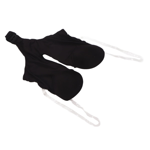 Kvinnor One Piece Underkläder Charmig Deep V Underkläder Bodysuit för Cosplay Aftonklänning Bröllopsklänning Svart
