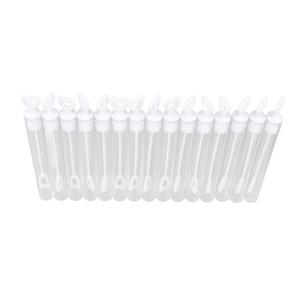 50 st Bubble Wands Transparent utseende Lättvikts Bubble Wands Bulk för bröllopsfester