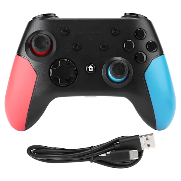 Game Controller for Switch Continuous Shoot Bluetooth Handle with NS Vibration Adjustable