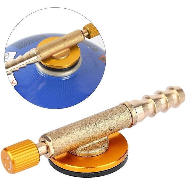 Gasolpåfyllningsadapter, Mässing Gasolkök Adapter Universal Gasolpåfyllningsadapter Hållbar Gasolbrytaradapter