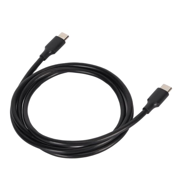USB C-kabel 60W hurtigopladerkabel USB Type C forlænget hurtigopladningskabel til mobiltelefon, tablet, bærbar computer, sort