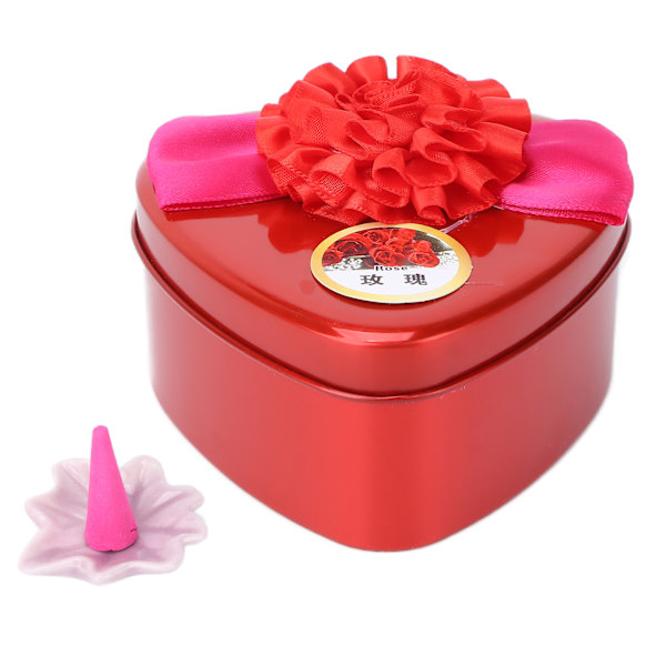 Kotitalouksien suitsukekartio kauneussalonki Vahva tuoksu Hajunpoisto Takaisinvirtaus IncenseRed Rose