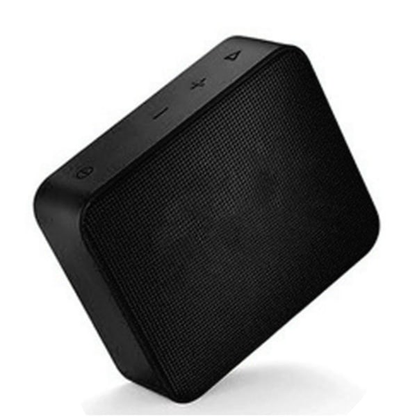 Trådløs Bluetooth-højttaler HiFi Stereo Bass Multifunktionel Mini Bærbar Trådløs Højttaler til Udendørs Rejser Hjem Sort