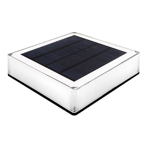 Solarlampa Stolpe LED Strålkastare Vattentät Modern Solarlampa