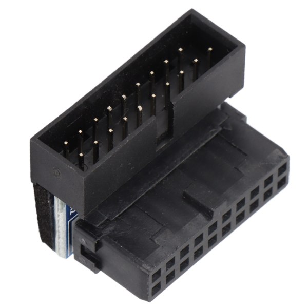 Hovedkort styrekontakt Flerlags kretskort USB3.0 Roter 90° albue 19P/20P vertikal pinadapter
