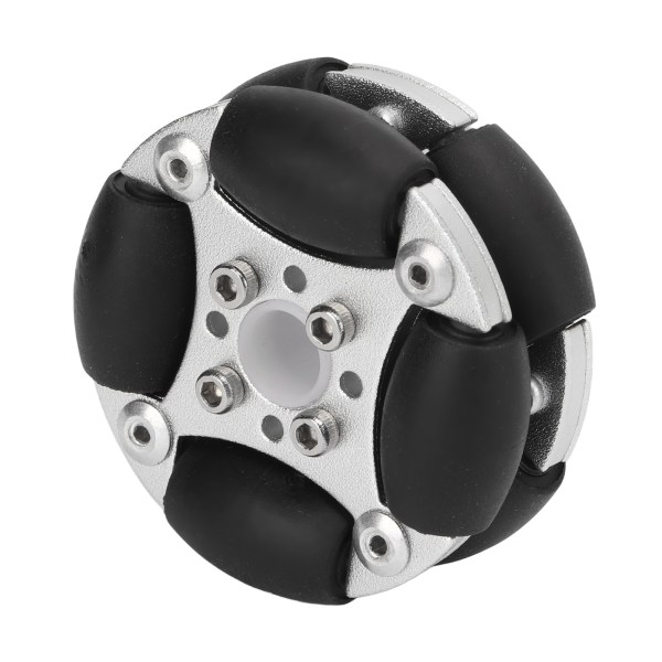 48 mm dubbel aluminiumlegering rundstrålande hjulbelastning 3 kg för robottävling
