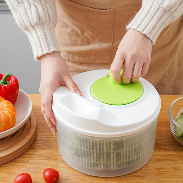 Salladsslunga Multifunktionell Effektiv Säker Hållbar Grönsaksslunga Skärare för Frukt Sallad