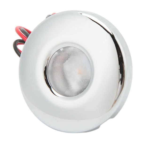 39mm DC 12V LED Ganglys 100LM Varmt Hvidt Lys 3000K IP67 Vandtæt Rustfri Glat Overflade til Båd RV Hjem