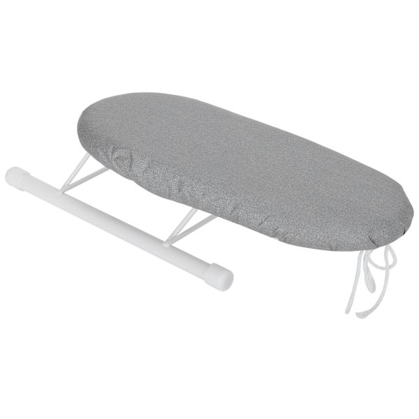 Mini strykebrett sammenleggbare mansjetter Krager Strykebord for hjemmereisebruk Sølvduk