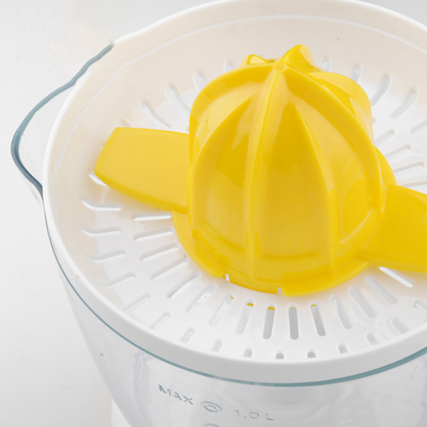 Elektrisk Juicer Liten Separat Automatisk Sikker Appelsin Juicer Maskin Ekstraktor for Hjem Hvit