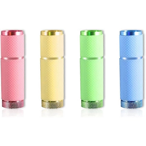 Mini Negletørrer Lommelygte, Mini Negletørrer Lampe, UV Gel Hærdningslampe (Intet Grønt Batteri)