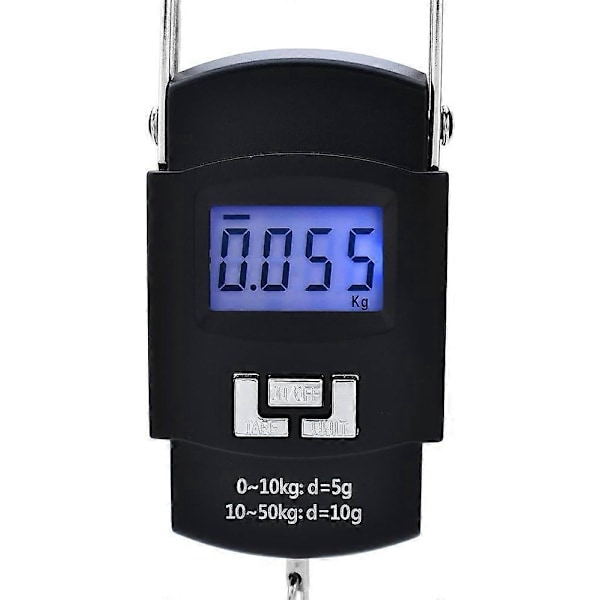 Digital bagasjevekt 50kg/110lbs Presis elektronisk vekt Reisebagasjevekt