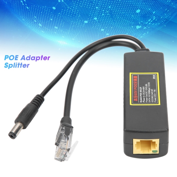 60V POE Splitter til højhastigheds Ethernet-datatransmission i små netværksenheder