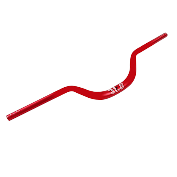 Riser-styre i aluminiumlegering för mountainbike och landsvägscyklar, passar 31,8 mm stam, 780 mm, röd
