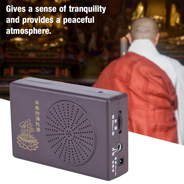 Dedikeret sort bønnemaskine til Single Cycle Hall of Amitabha Buddha (uden batteri) B B