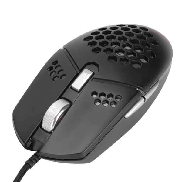 Gaming kablet mus 6 DPI-niveauer RGB 8000DPI Ergonomisk sort gamingmus til stationære computere bærbar computer