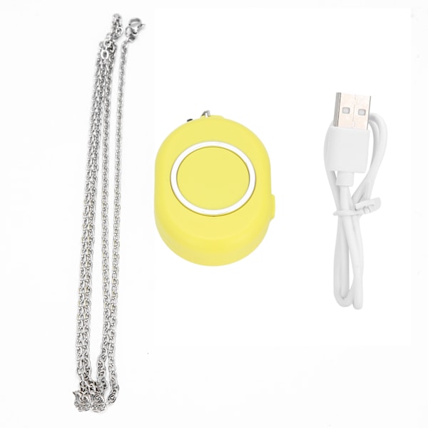 USB Rechargeable Portable Neck Hanging Air Purifier Wearable Negative Ion Air Cleaner Necklace