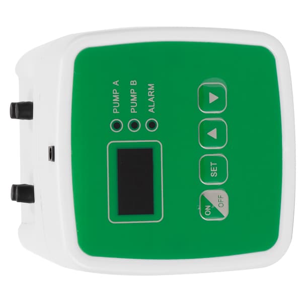Automatisk vandingssystem USB intelligent havevandingstimer 100-240V dobbeltpumpesæt EU-stik