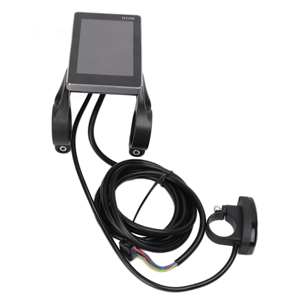 Elektrisk cykel LCD-display GD06 cykelcomputer speedometer med 36V 48V led til modifikation reparation