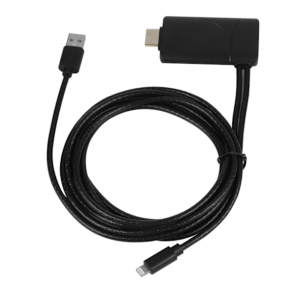 1,8 m Lightning till HDMI TV AV 1080P Mobiltelefon AV-kabeladapter för iPad
