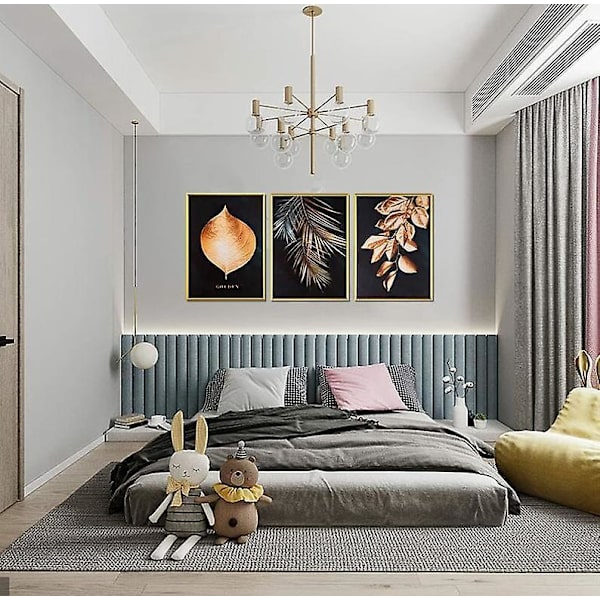 Premium Canvas Print Set - Modern Stil Väggdekor för Hem, Kontor, Vardagsrum, Sovrum, Kök - Unik och Stilren - 30 X 40 Cm